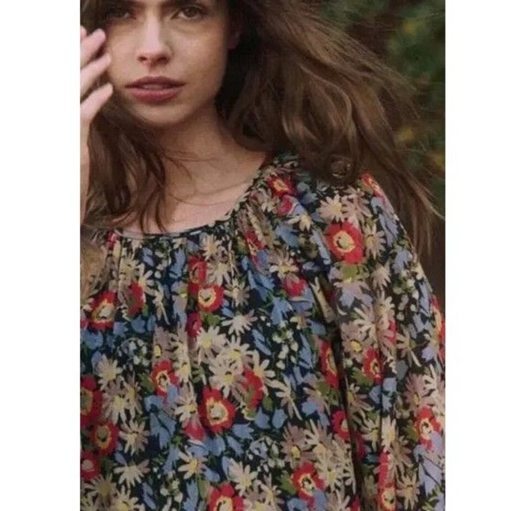 THE GREAT clover dress in twilight floral, SIZE 0 - Picture 2 of 11